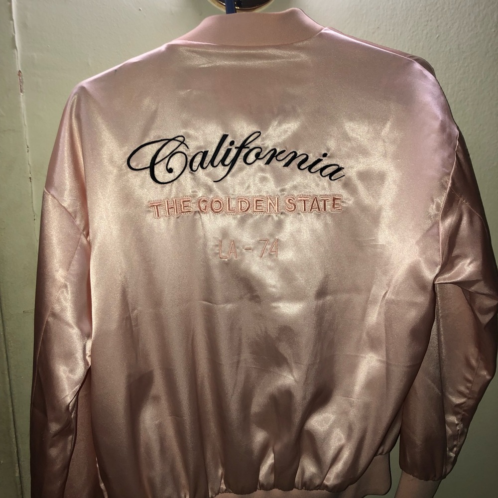 Forever 21 pink bomber